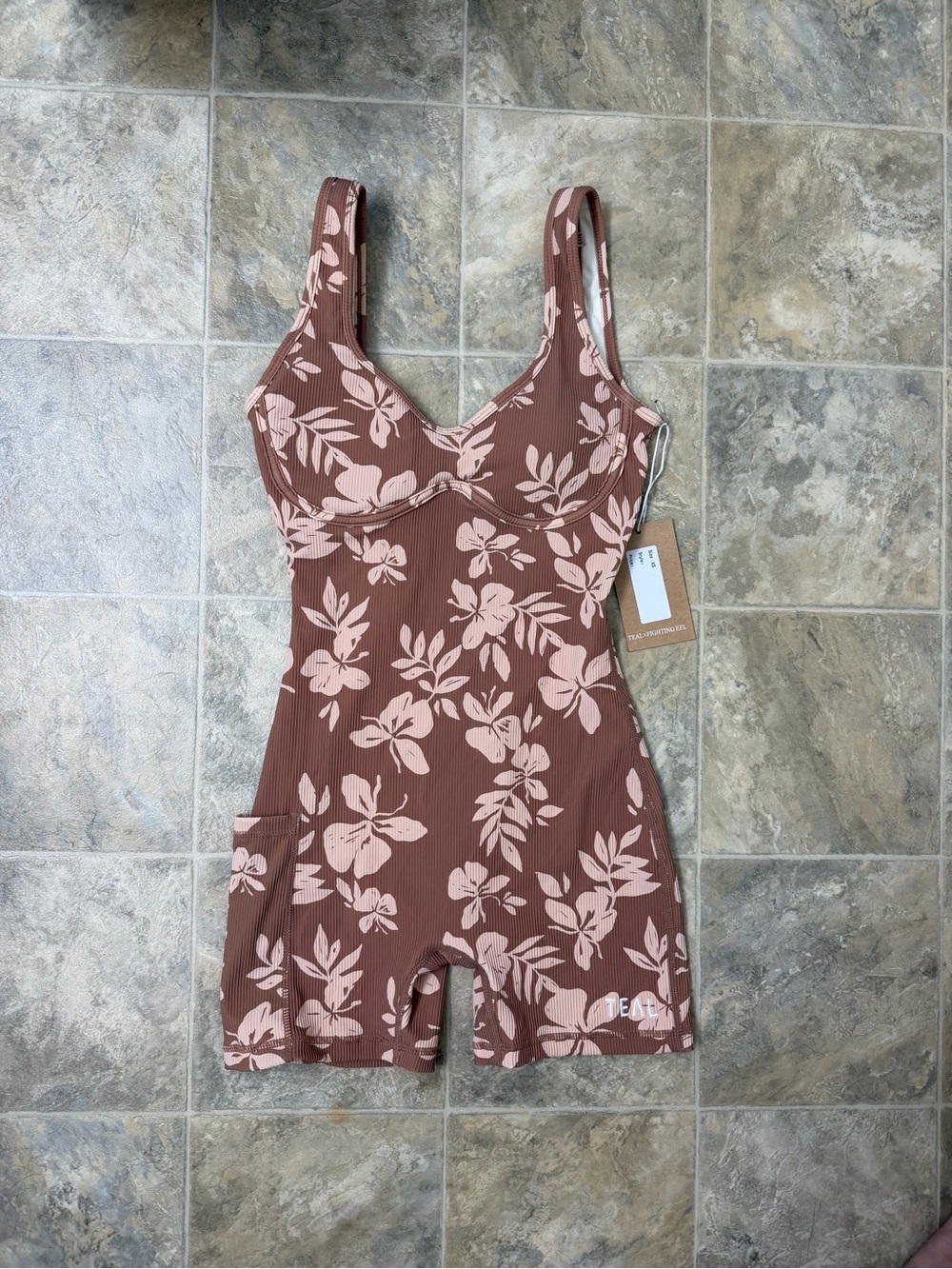 NWT Active By Teal x Lexbreezy Collab Aura Jumpsuit